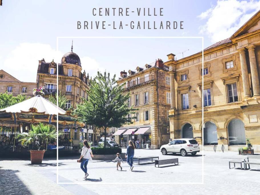 #Le Maitre Du Navire - Grand Studio - Hyper Centre Apartment Brive-la-Gaillarde Ngoại thất bức ảnh